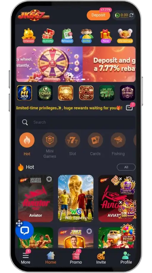 JK667 Game Interface