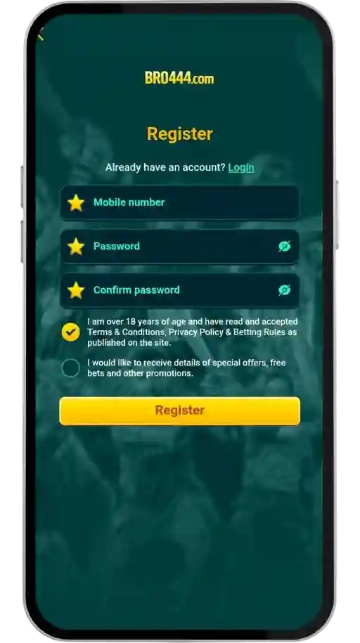 BRO444 Game Register