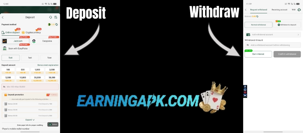 Z7 Game Deposit Withdraw