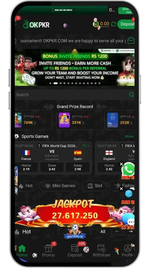 OKPKR Game Display