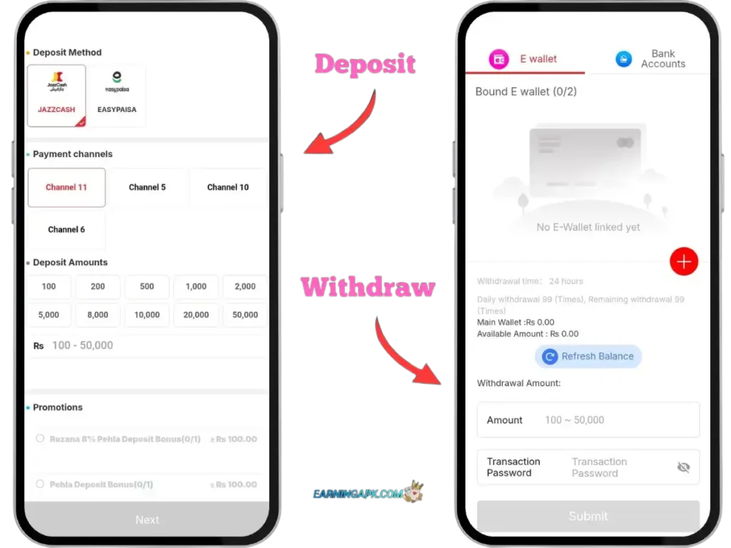 PLAYPKR Game withdrawal process