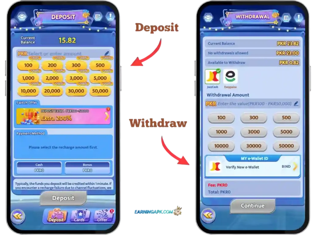 SvipSlot Game home screen