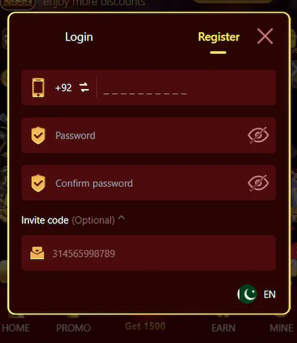 N999 Game Register Method