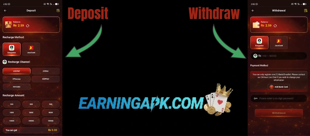 78986 Game Deposit Withdraw
